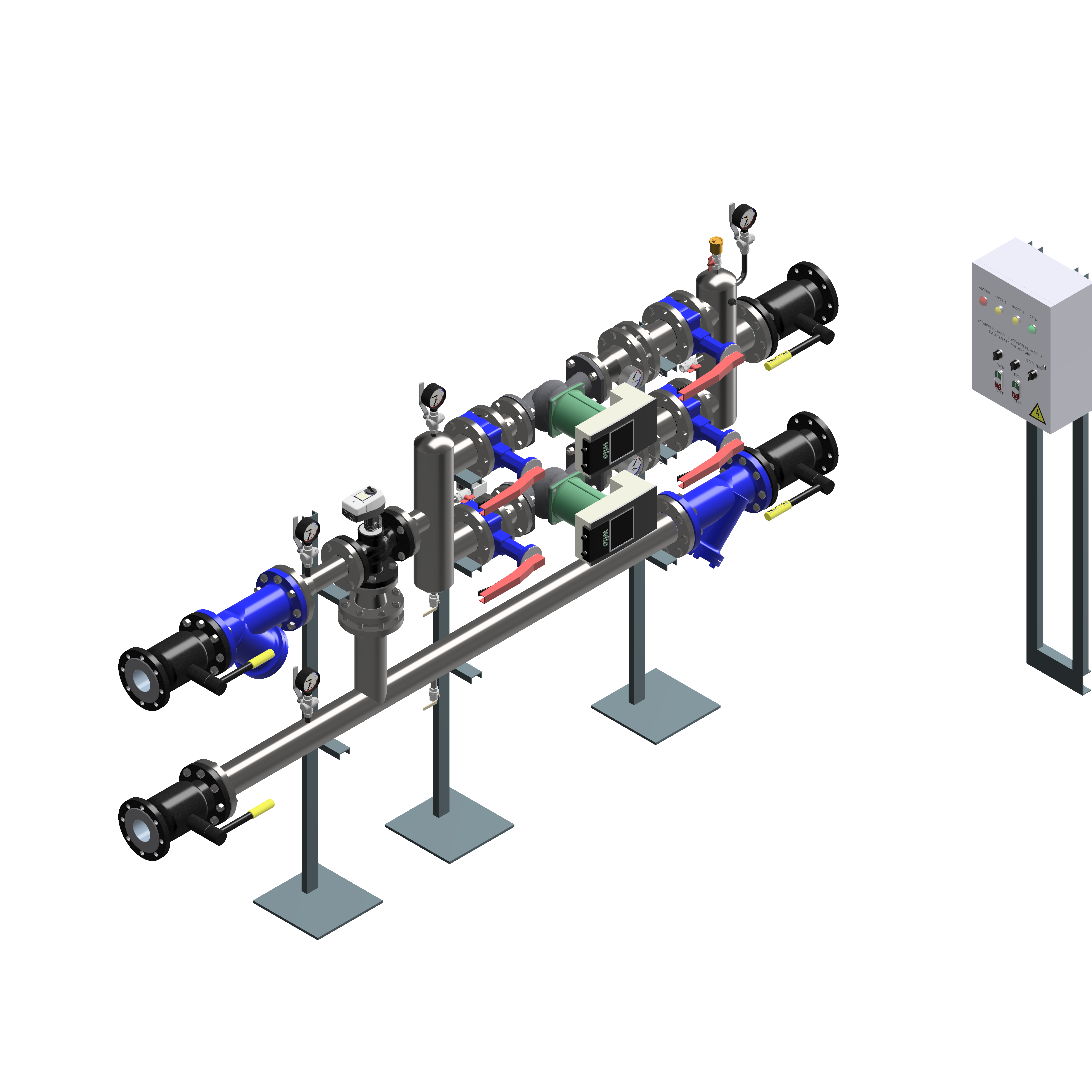 Модульный тепловой пункт WATT SO-3H